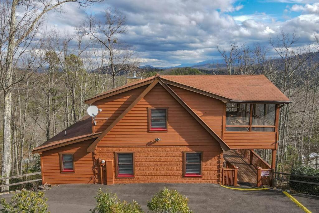 Over The Mountain - Smoky Mountain View Cabin Sevierville Exterior foto
