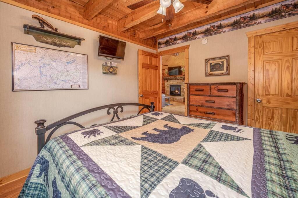 Over The Mountain - Smoky Mountain View Cabin Sevierville Exterior foto