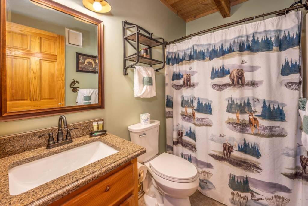 Over The Mountain - Smoky Mountain View Cabin Sevierville Exterior foto