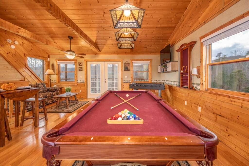 Over The Mountain - Smoky Mountain View Cabin Sevierville Exterior foto